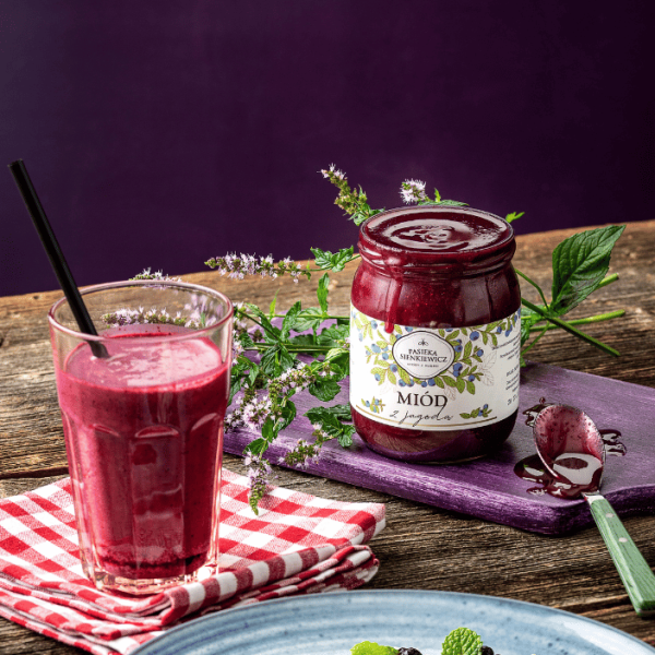 Miód z jagodą