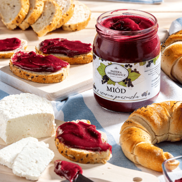 Miód z czarną porzeczką