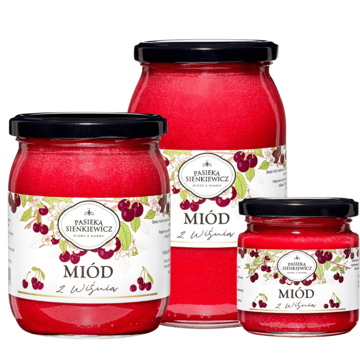 miod-z-wisnia-pasieka-sienkiewicz