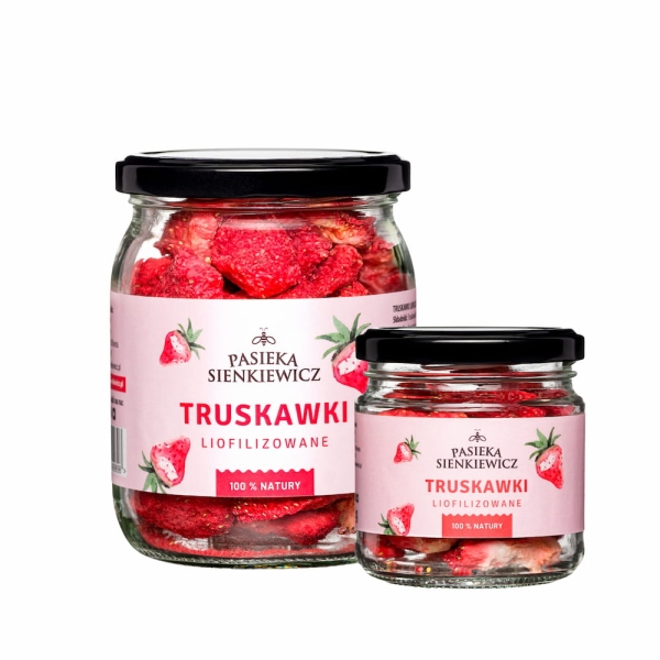 Truskawki liofilizowane