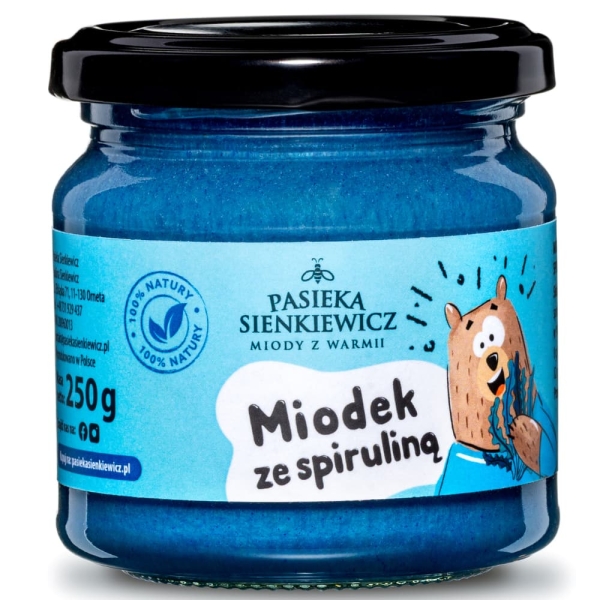 Miodek ze spiruliną