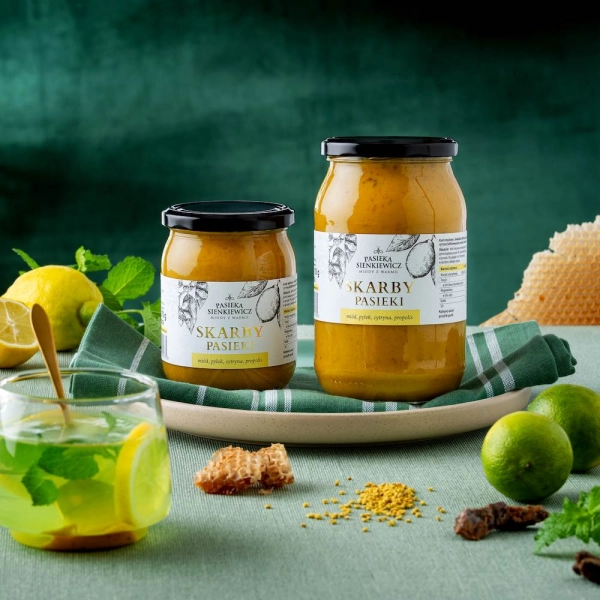 Skarby Pasieki - Pyłek Cytryna Propolis