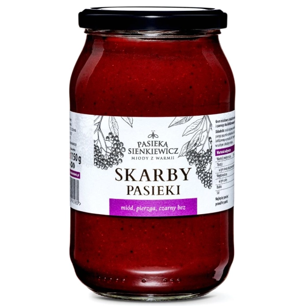 Skarby Pasieki - Pierzga Czarny Bez